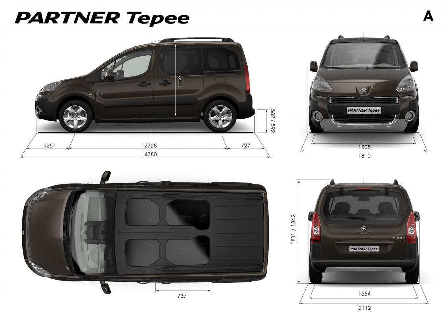  Peugeot Partner Tepee 2012 года  (фото 4 из 8)